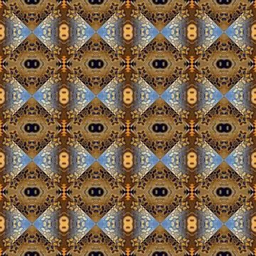 Square seamless abstract pattern texture. Woven pattern of rhombuses and tr.. Foto stock