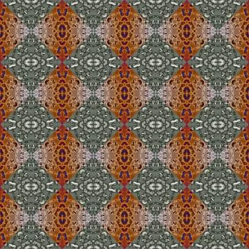 Square seamless abstract pattern texture. Woven pattern of rhombuses and tr.. Stock Photos