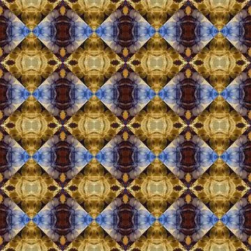 Square seamless abstract pattern texture. Woven pattern of rhombuses and tr.. Stock Photos