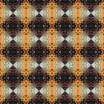 Square seamless abstract pattern texture. Woven pattern of rhombuses and tr.. Stockfoto's