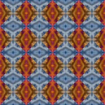 Square seamless abstract pattern texture. Woven pattern of rhombuses and tr.. Stockfoto's