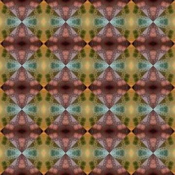 Square seamless abstract pattern texture. Woven pattern of rhombuses and tr.. Stock Photos