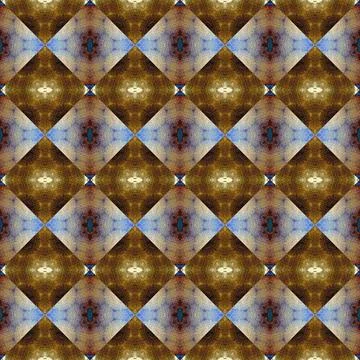 Square seamless abstract pattern texture. Woven pattern of rhombuses and tr.. Stock Photos