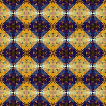 Square seamless abstract pattern texture. Woven pattern of rhombuses and tr.. Stock Photos