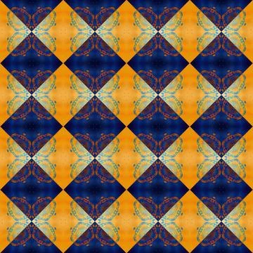 Square seamless abstract pattern texture. Woven pattern of rhombuses and tr.. Foto stock