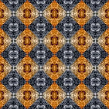 Square seamless abstract pattern texture. Woven pattern of rhombuses and tr.. Stockfoto's