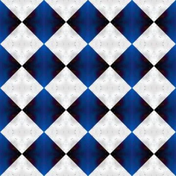 Square seamless abstract pattern texture. Woven pattern of rhombuses and tr.. Stock Photos