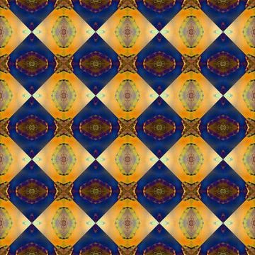 Square seamless abstract pattern texture. Woven pattern of rhombuses and tr.. Foto stock