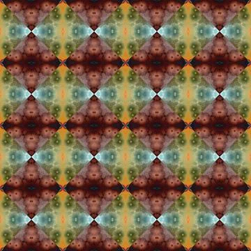 Square seamless abstract pattern texture. Woven pattern of rhombuses and tr.. Stock Photos