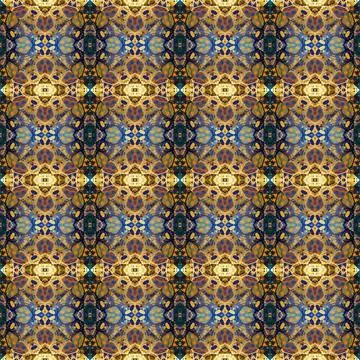 Square seamless abstract pattern texture. Woven pattern of rhombuses and tr.. Foto stock