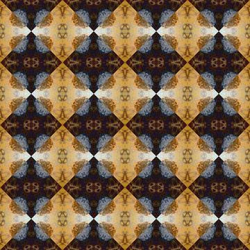 Square seamless abstract pattern texture. Woven pattern of rhombuses and tr.. Stock Photos