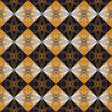Square seamless abstract pattern texture. Woven pattern of rhombuses and tr.. Stockfoto's