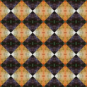 Square seamless abstract pattern texture. Woven pattern of rhombuses and tr.. Stock Photos