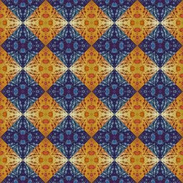 Square seamless abstract pattern texture. Woven pattern of rhombuses and tr.. Foto stock
