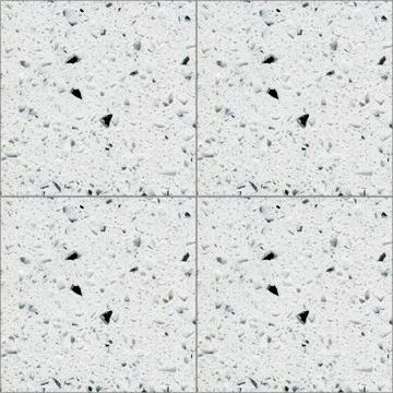 Square seamless grey quartz ceramic mosaic tile texture background 스톡 사진