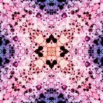 Square seamless pattern. Beautiful abstract pattern. Art kaleidoscope. prin.. Stock Illustration
