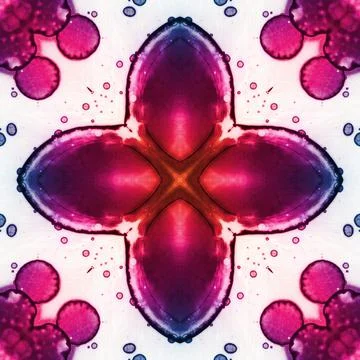 Square seamless pattern. Beautiful abstract pattern. Art kaleidoscope. prin.. Stock Illustration