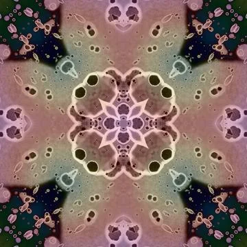 Square seamless pattern. Beautiful abstract pattern. Art kaleidoscope. prin.. Stock Illustration