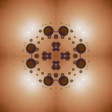 Square seamless pattern. Beautiful abstract pattern. Art kaleidoscope. prin.. Stock Illustration
