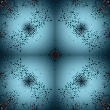 Square seamless pattern. Beautiful abstract pattern. Art kaleidoscope. prin.. Stock Illustration