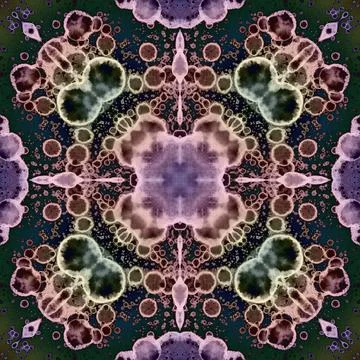 Square seamless pattern. Beautiful abstract pattern. Art kaleidoscope. prin.. Stock Illustration