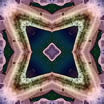 Square seamless pattern. Beautiful abstract pattern. Art kaleidoscope. prin.. Stock Illustration