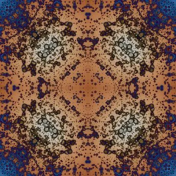 Square seamless pattern. Beautiful abstract pattern. Art kaleidoscope. prin.. Stock Illustration