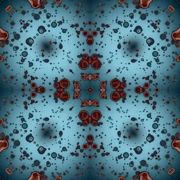 Square seamless pattern. Beautiful abstract pattern. Art kaleidoscope. prin.. Illustrazione stock