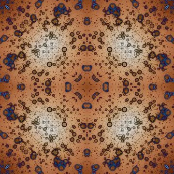 Square seamless pattern. Beautiful abstract pattern. Art kaleidoscope. prin.. Stock Illustration