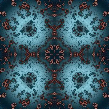 Square seamless pattern. Beautiful abstract pattern. Art kaleidoscope. prin.. Stock Illustration