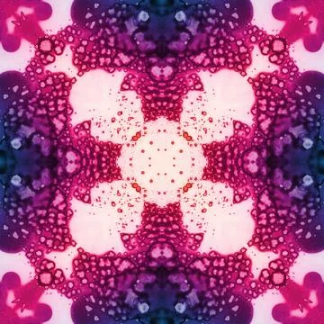 Square seamless pattern. Beautiful abstract pattern. Art kaleidoscope. prin.. Stock Illustration