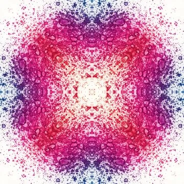 Square seamless pattern. Beautiful abstract pattern. Art kaleidoscope. prin.. Stock Illustration