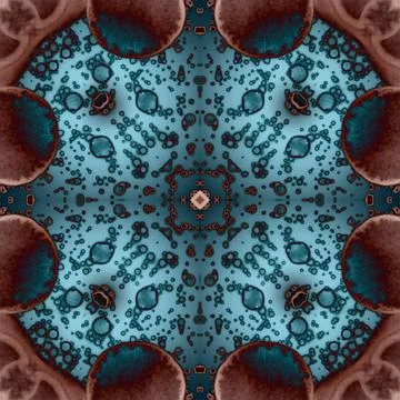 Square seamless pattern. Beautiful abstract pattern. Art kaleidoscope. prin.. Stock Illustration