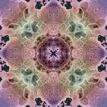 Square seamless pattern. Beautiful abstract pattern. Art kaleidoscope. prin.. Stock Illustration