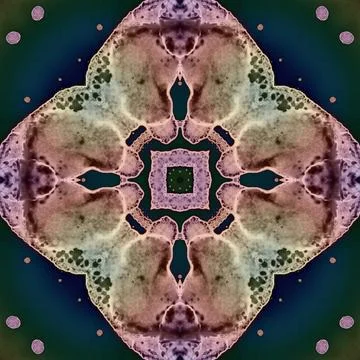 Square seamless pattern. Beautiful abstract pattern. Art kaleidoscope. prin.. Stock Illustration