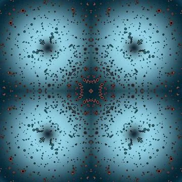 Square seamless pattern. Beautiful abstract pattern. Art kaleidoscope. prin.. Illustrazione stock