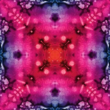 Square seamless pattern. Beautiful abstract pattern. Art kaleidoscope. prin.. Stock Illustration
