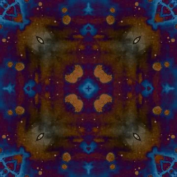 Square seamless pattern. Beautiful abstract pattern. Art kaleidoscope. prin.. Stock Illustration