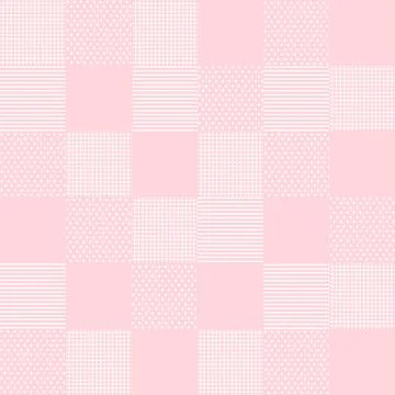 Square seamless pattern. Stock Illustration