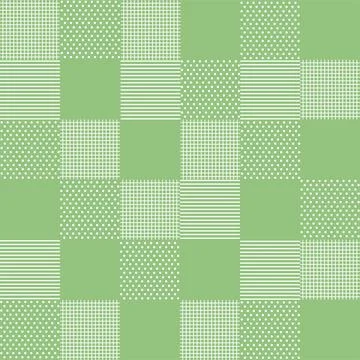 Square seamless pattern. Stock Illustration