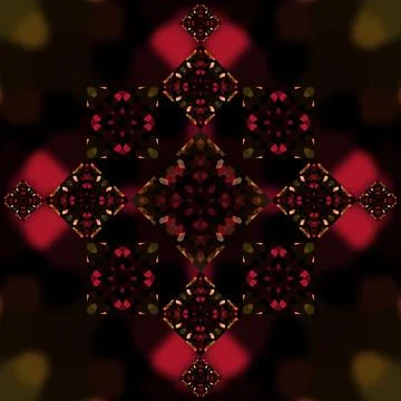 Square seamless pattern. Small pattern Illustrazione stock