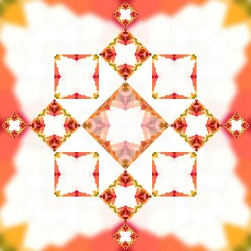 Square seamless pattern. Small pattern Illustrazione stock