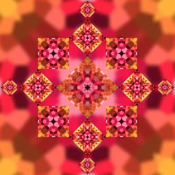 Square seamless pattern. Small pattern Illustrazione stock