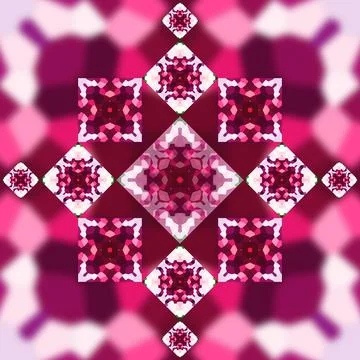 Square seamless pattern. Small pattern Stock Illustration