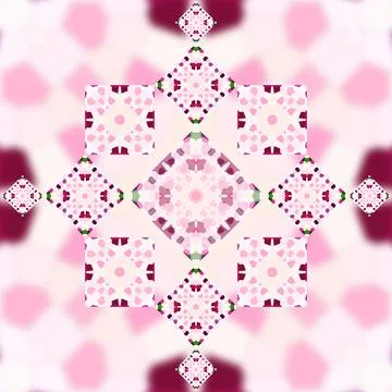 Square seamless pattern. Small pattern Illustrazione stock