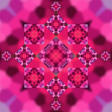 Square seamless pattern. Small pattern Illustrazione stock