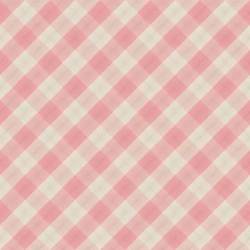Square seamless pattern vintage pink plaid vector background. 스톡 일러스트