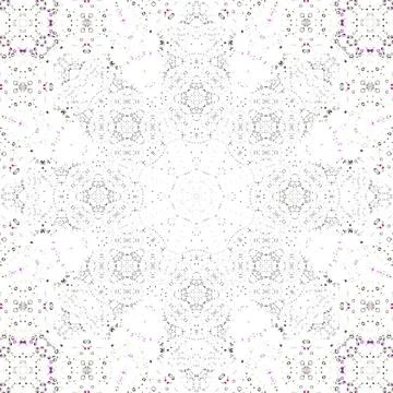 Square seamless patterns. Kaleidoscope pattern is symmetrical Illustrazione stock