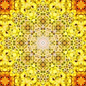 Square seamless patterns. Kaleidoscope pattern is symmetrical 스톡 일러스트