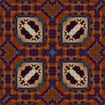 Square seamless patterns. Woven wonderful digital patterns. Modern fashion... 스톡 일러스트